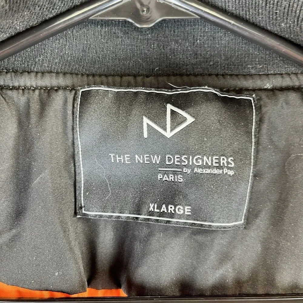 The New Designers mens (XL) Paris Heavyweight‎ Insulated Bomber Zippers jacket